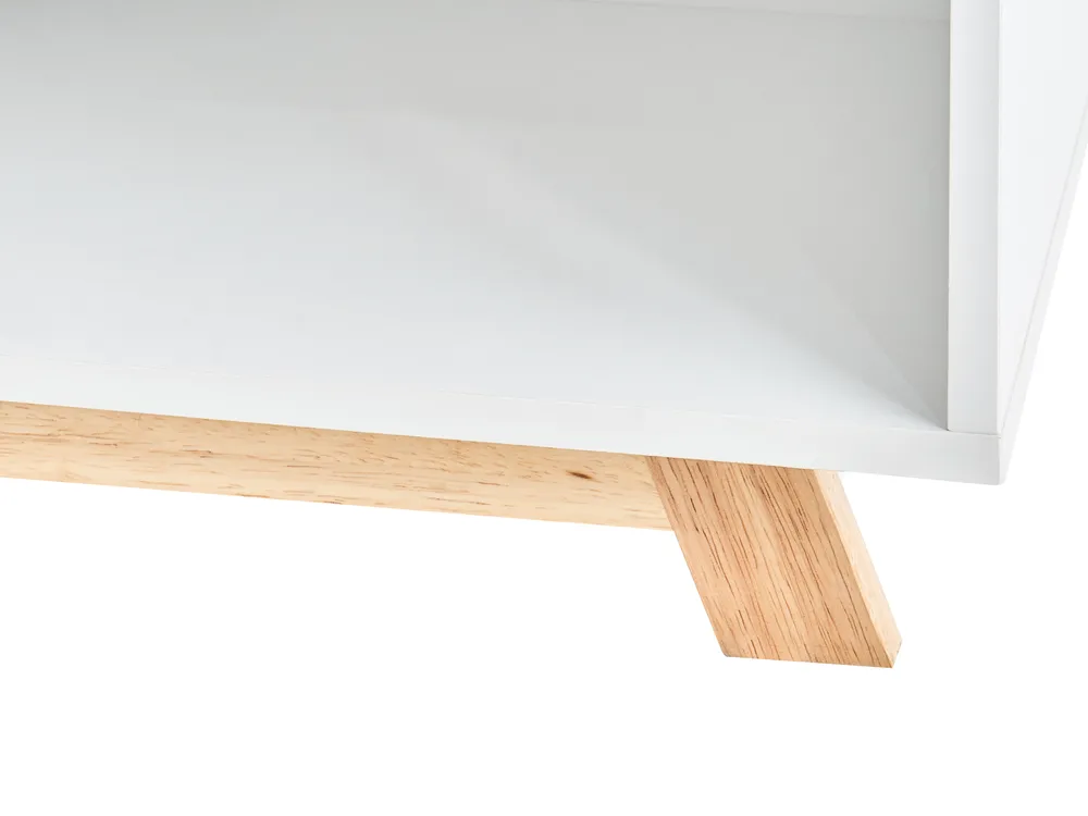 Sekretär FLOMOT 80 cm 40/80 cm klappbar Weiß_1054052
