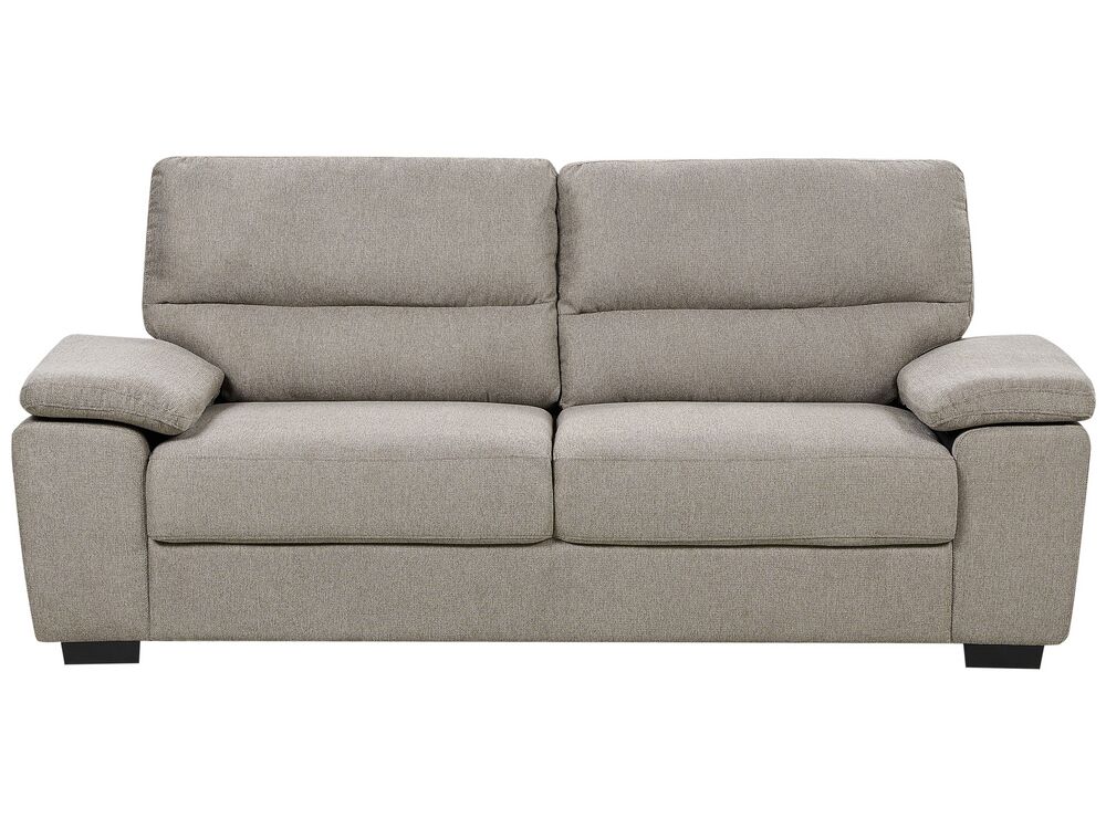 Sofa 3-Sitzer VOGAR Stoff Hellbraun