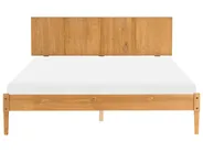 Bed Pine Wood AMBAZAC 160 x 200 cm (EU King Size) Light Brown_1118681