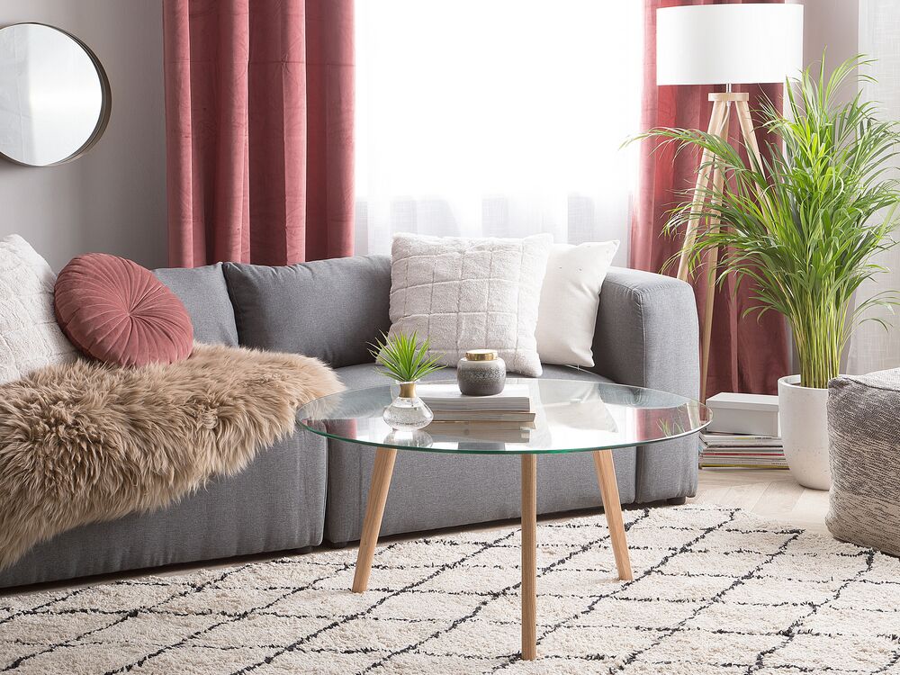 Couchtisch MINNESOTA Glas Transparent