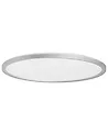 LED Deckenlampe VELORA mit Fernbedienung mit Dimmer Silber
