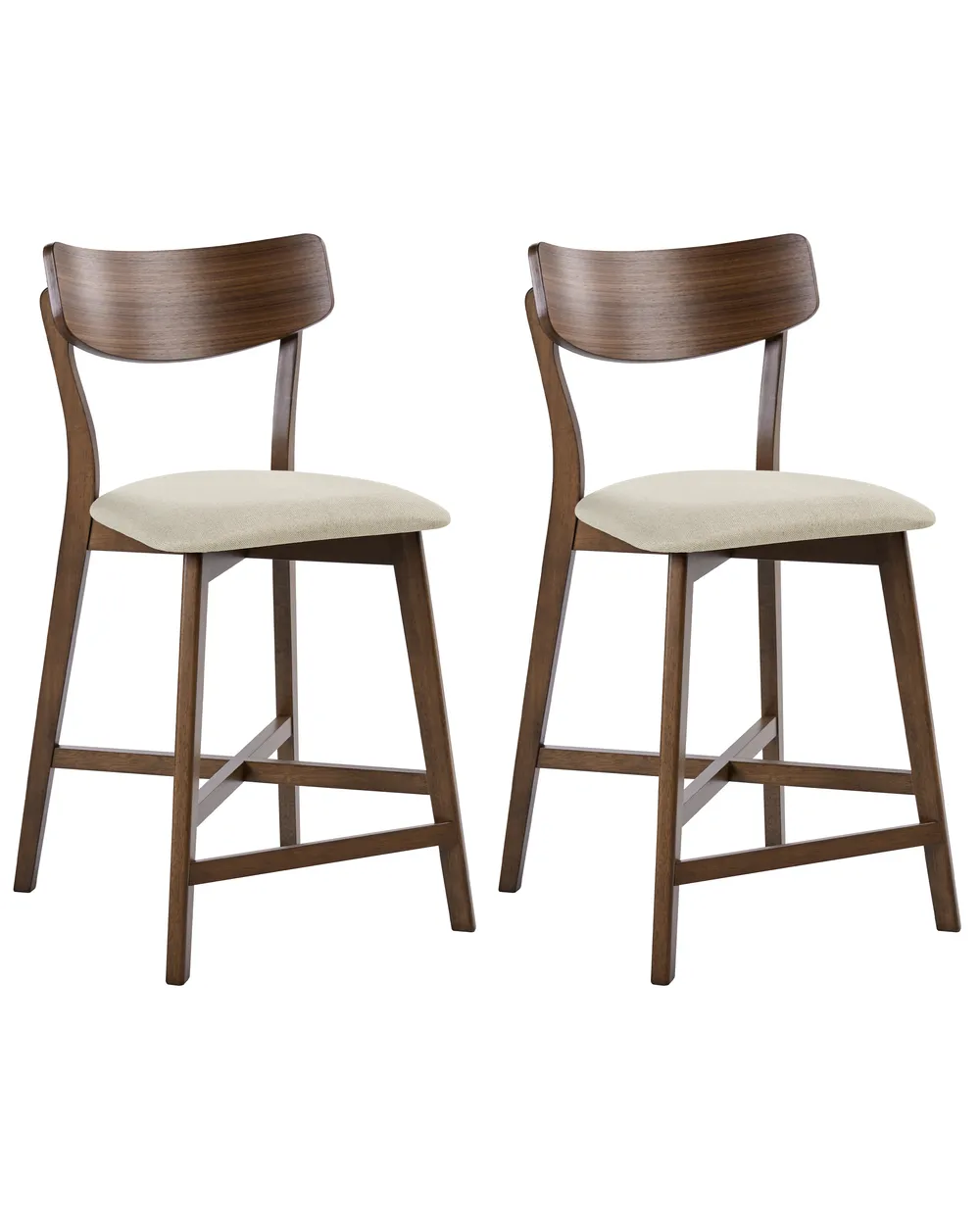Set Di 2 Sedie Hope In Polipropilene – Design Retrò, Impilabili, Per Interni/Esterni, Giardino E Terrazzo (Vari Colori)