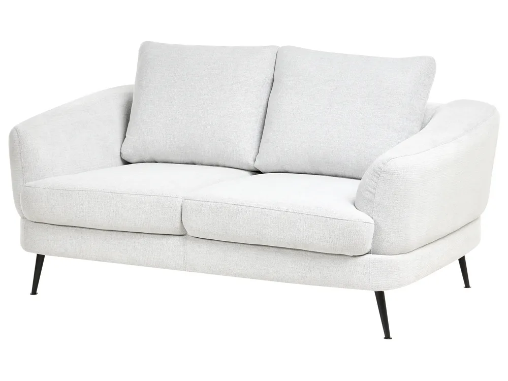 Sofa Set 3-Sitzer KJAER Stoff Cremeweiß_1006846