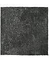 Shaggy-Teppich EVREN Dunkelgrau 200 x 200 cm