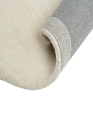 Vloerkleed NEVANA Gebroken wit 160 x 230 cm Wol_1131606