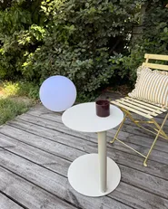 LED- Kugelleuchte für den Außenbereich JOCOY mit Fernbedienung Weiß_1160095