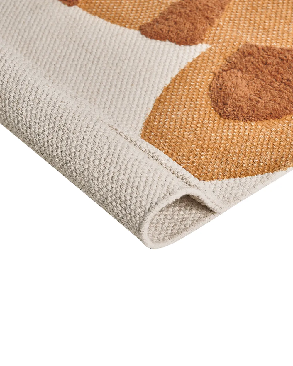 Kinderteppich SIGLI Bunt 80 x 150 cm Baumwolle_869039