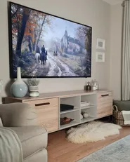TV Stand ALLOA Grey_980772