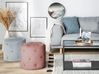 Pouffe COROLLA Velvet Pink