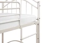 Hochbett Metall CHARTRES 90 x 200 cm Beige_1116740
