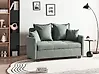 Schlafsofa 2-Sitzer HOVIN Stoff Grün