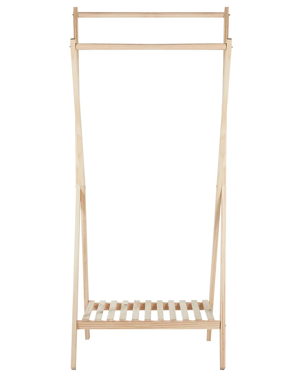 Coat Stand DENVER Light Brown_935392