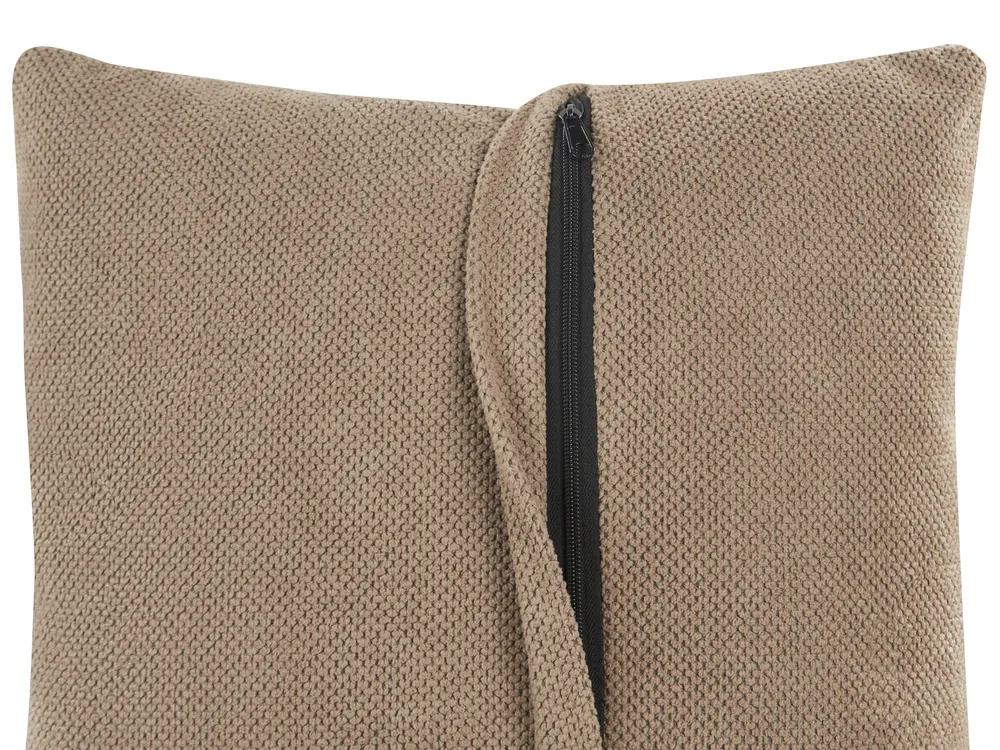 Ecksofa 3-Sitzer ALTAN Stoff Braun linksseitig_951231