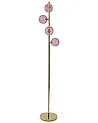 Stehlampe ANADYR Glas Rosa