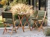 Bistro Set klappbar PROSSEDI Akazienholz Grün