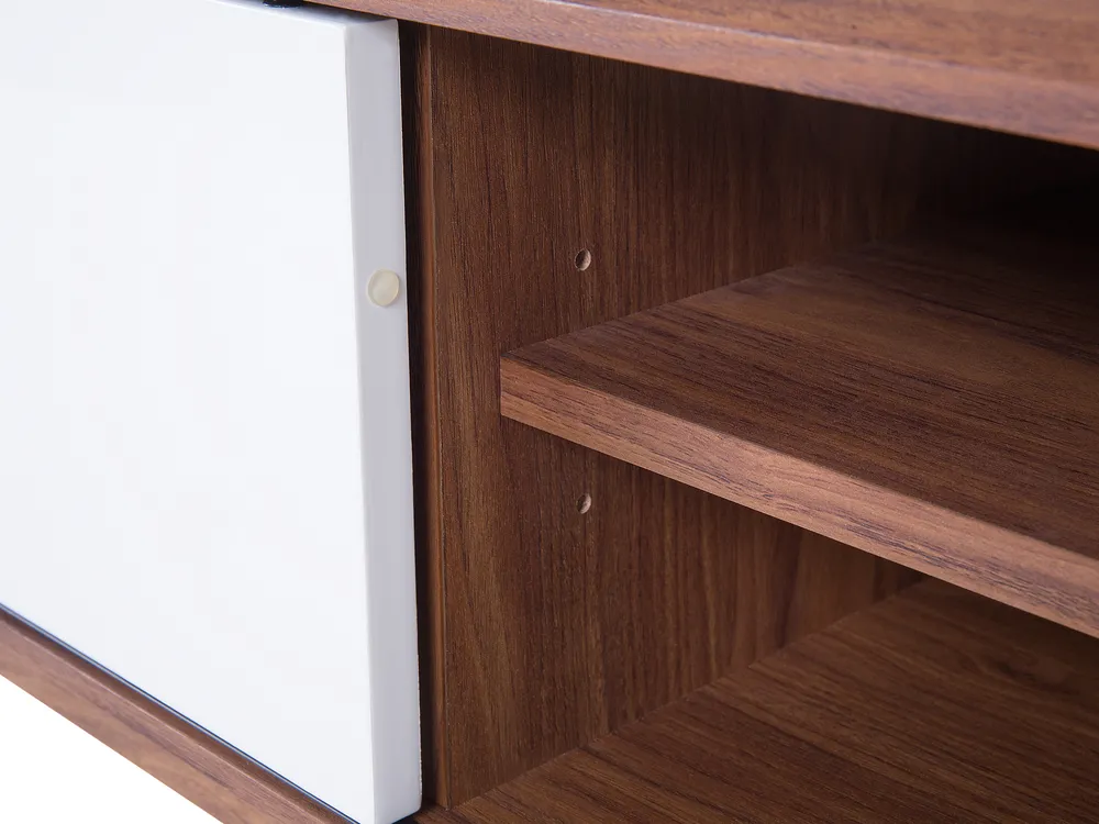 TV Stand BUFFALO Brown/ White_437705
