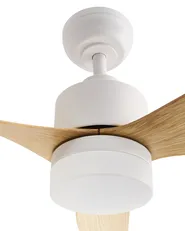 Ceiling Fan with Light ANDERSON with Remote LED Light Brown_988765