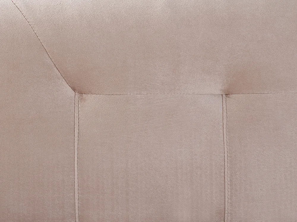 Divan Bed Velvet MARQUISE 160 x 200 cm (EU King Size) Beige_796778