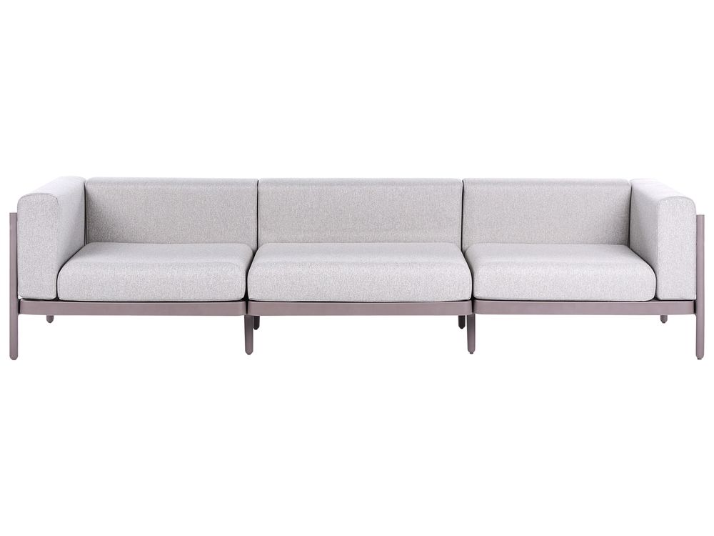Garden Sofa 3 Seater FERRETTI Taupe