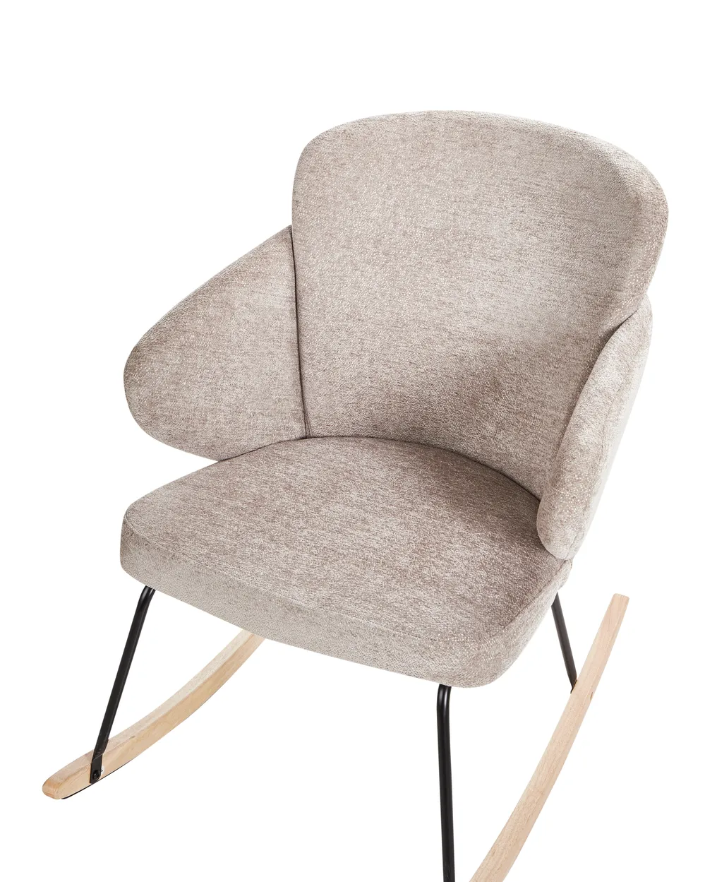 Rocking Chair VIKEN Fabric Taupe_972610