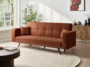 Schlafsofa 3-Sitzer HJULBY Goldbraun_1030140