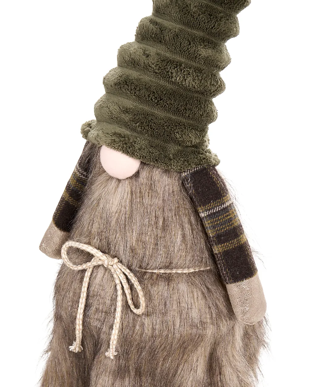 Weihnachtsdekoration 2er Set SUNDOM 69-93/81-111 cm Zwerg Grün_1175532