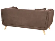 Sofa 2-Sitzer HABO Stoff Dunkelbraun_1077218