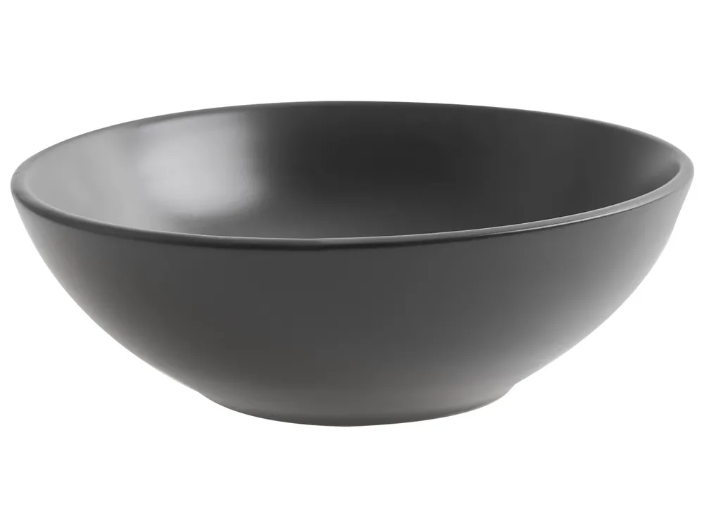 Set of 18 Dinnerware VIVANI Stoneware Black_1041949