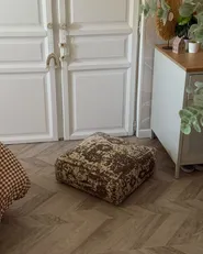 Pouf SHASA Baumwolle Beige_987847