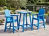 Bistro Set ADIRONDACK Blau