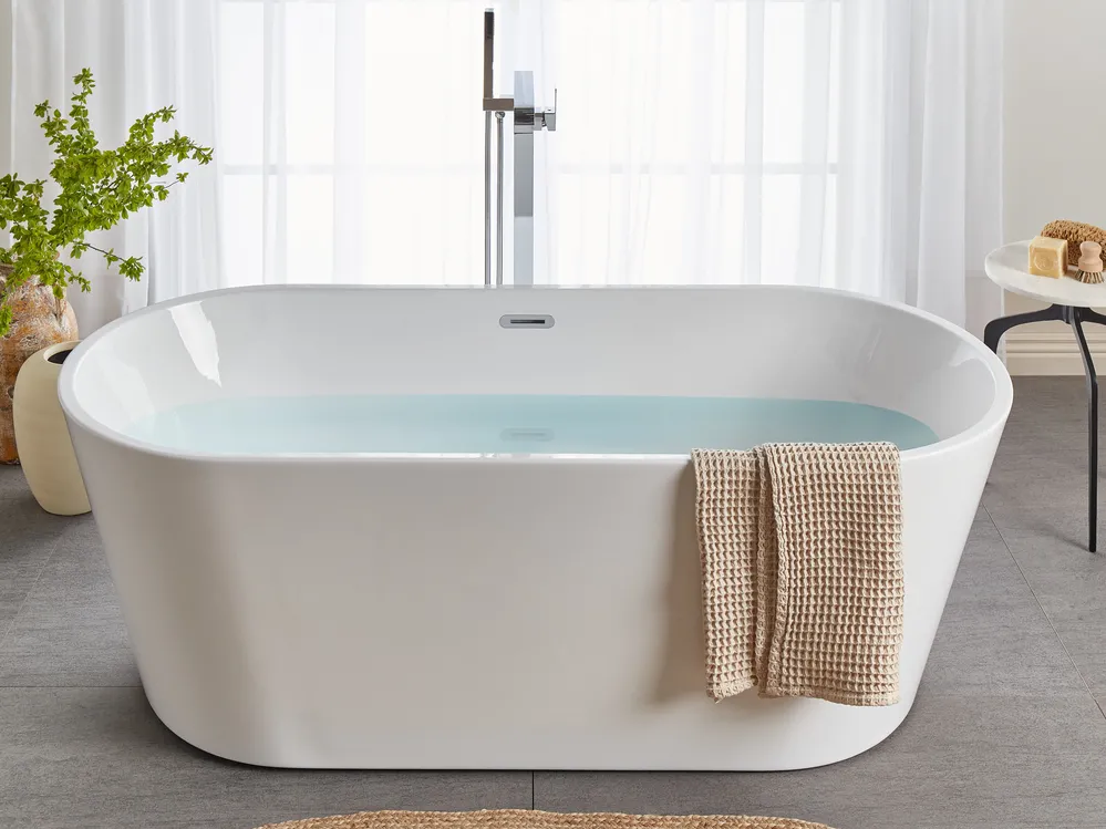 Freistehende Badewanne HAVANA 170 x 73 cm Weiß