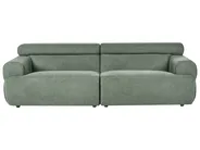 Sofa 3-Sitzer HOVDEN Stoff Grün_1072540