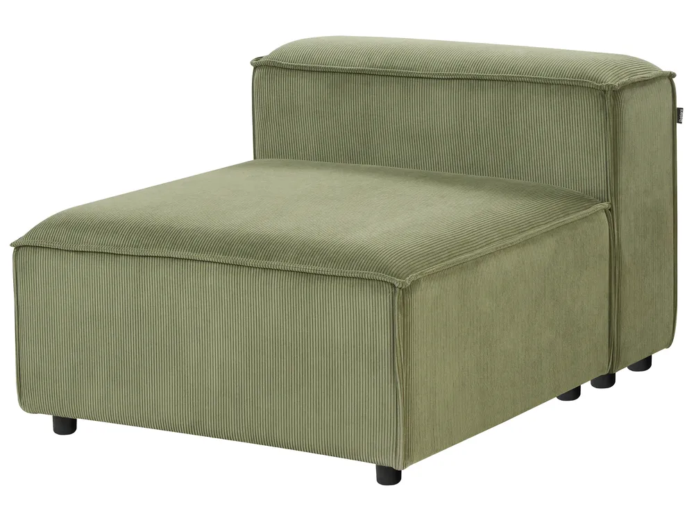 Modular Sofa 3 Seater ARDAL Corduroy Green_947399