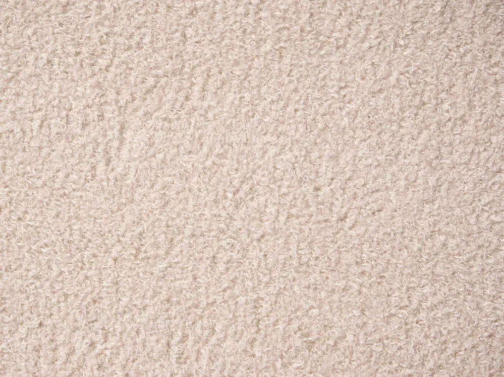 Bett mit Stauraum VION Bouclé Beige 120 x 200 cm_1062913