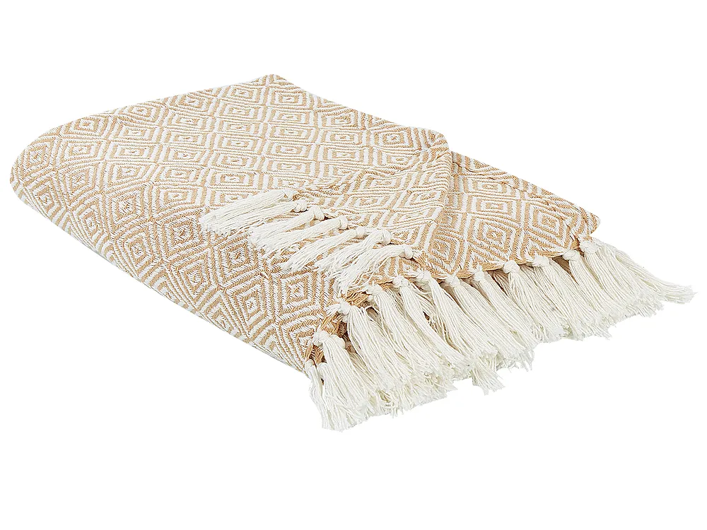 Tagesdecke TOUTLI Baumwolle 200 x 220 cm Beige