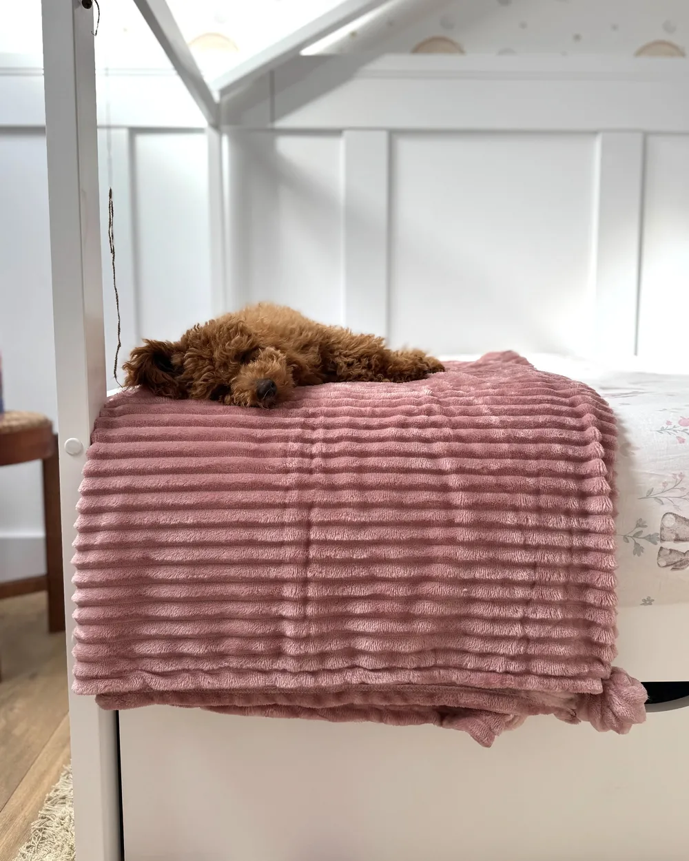 Blanket KAWERI 150 x 200 cm Pink_1026075