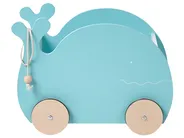 Spielzeugkiste mit Rädern WOOLI 30 cm Blau_1027858