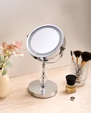 Makeup Mirror LED LAON Silver_810320