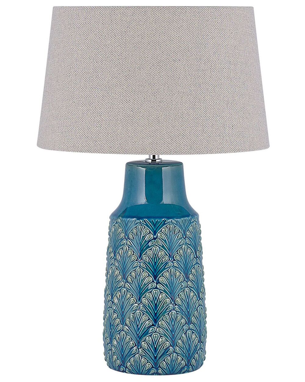 Tischlampe THAYA Keramik Blau