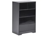 Kommode mit 5 Schubladen ALBERTA Schwarz_1030342