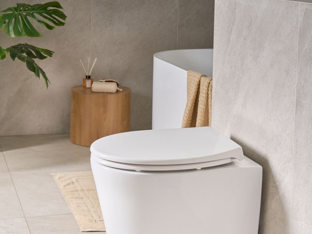 Toiletbril PAPURI Soft-close Duroplast Wit