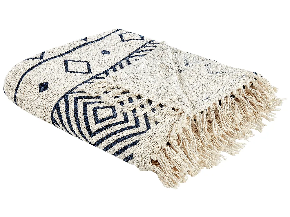Kuscheldecke NAJUY Baumwolle 200 x 220 cm Beige
