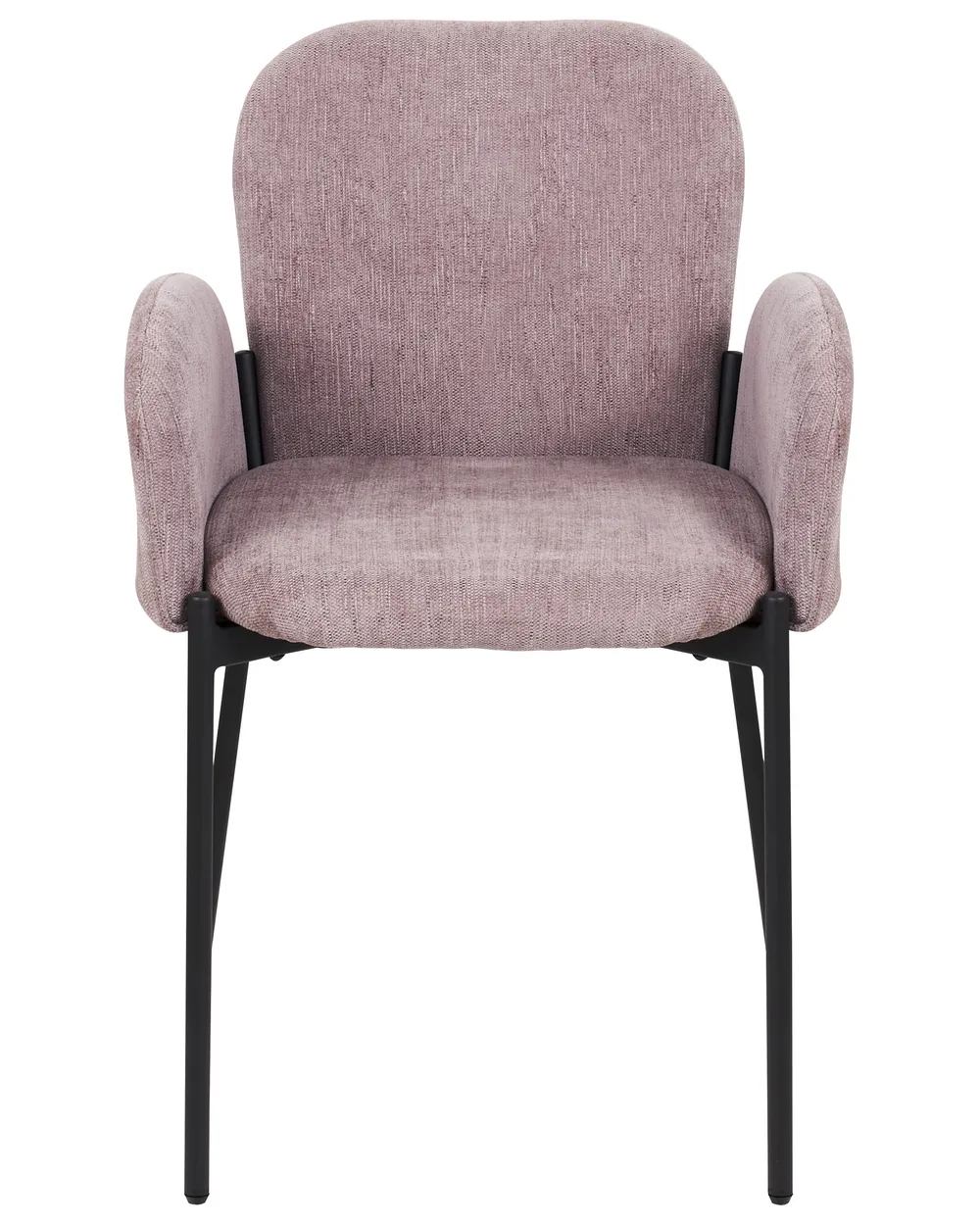 Set of 2 Dining Chairs ALBEE Pink_908176