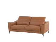 Sofa Set 4-Sitzer NARWIK Echtleder Braun_720647