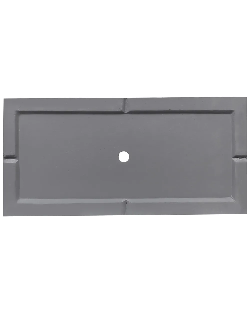 Blumenkübel MYRA 50 cm Grau_896341