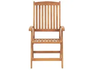 Gartenmöbel Set 6-Sitzer JAVA inkl. Kissen Akazienholz Taupe_803747