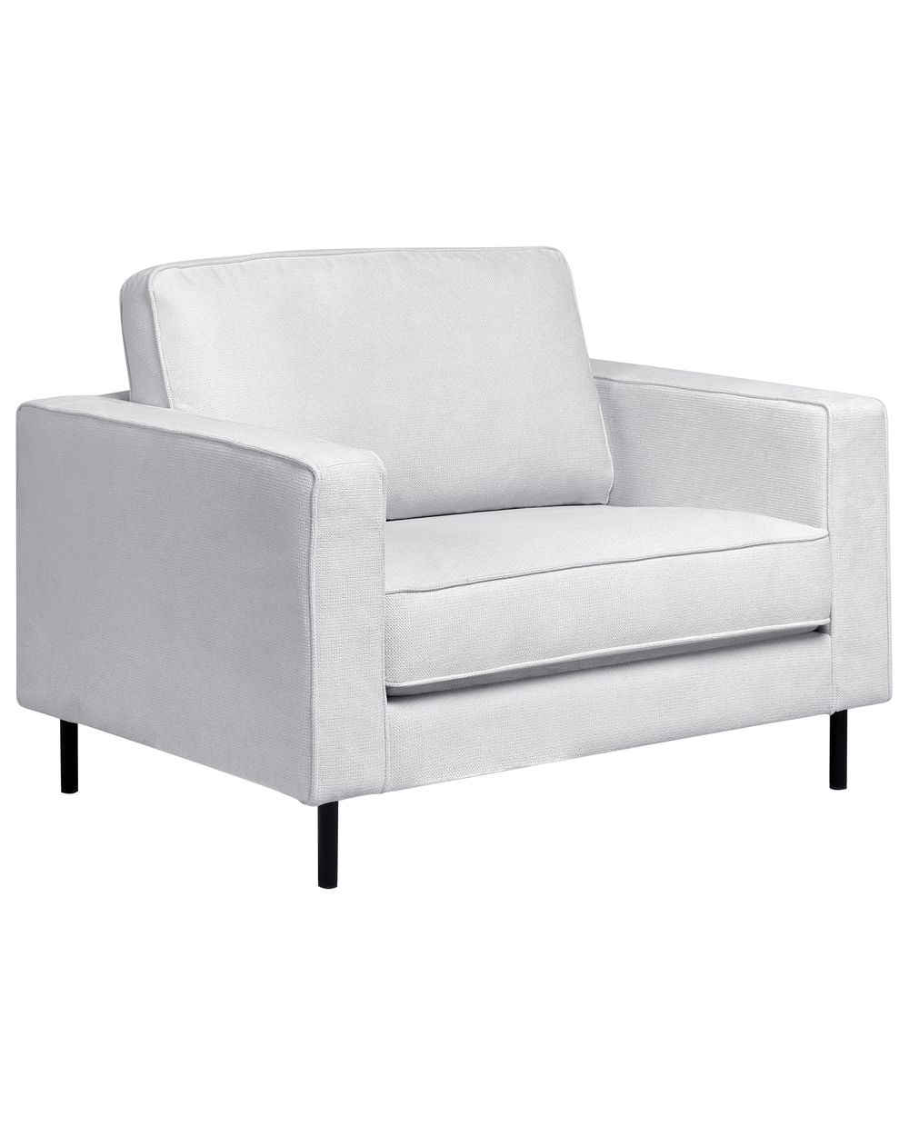 Fauteuil SAVALEN Stof Lichtgrijs