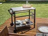 Outdoor-Servierwagen SPIAZZI Schwarz Metall_1155602