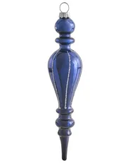 Weihnachtskugel 35er Set SNOWFALL Glas Blau_1028583