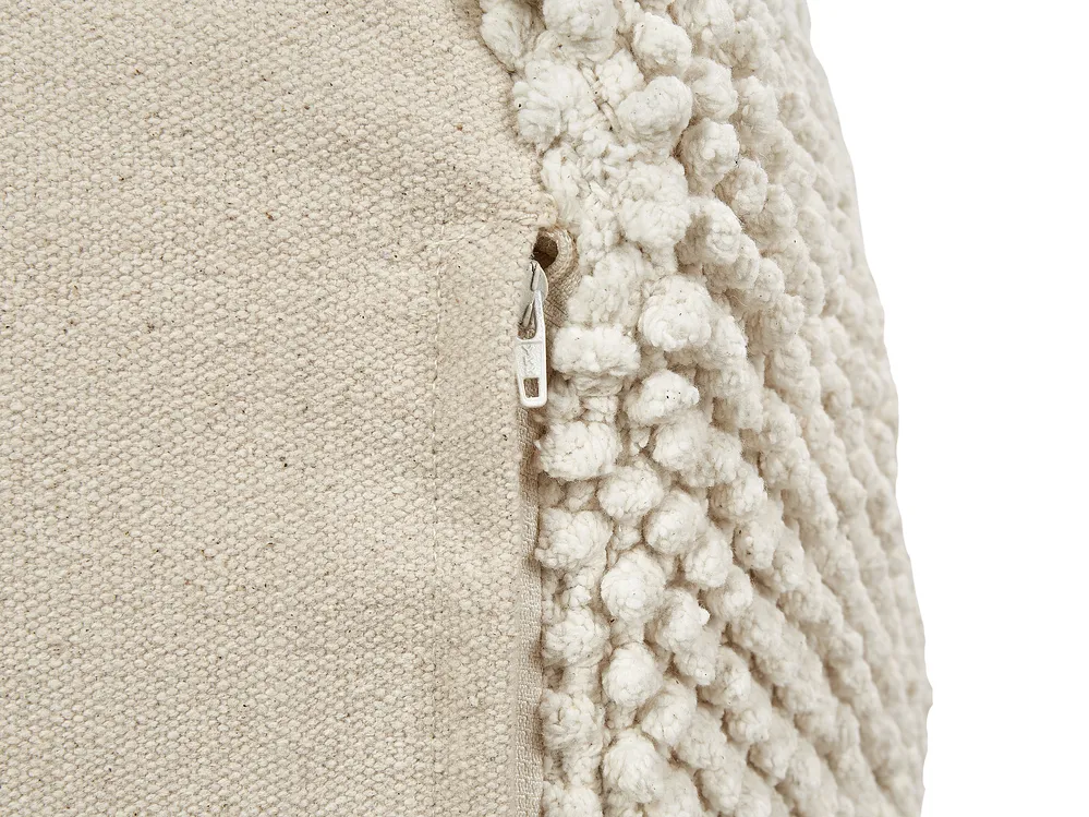Pouf JOARA Baumwolle Beige_880097
